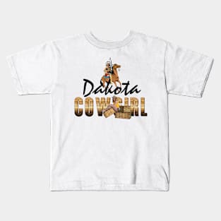 Dakota Cowgirl Kids T-Shirt